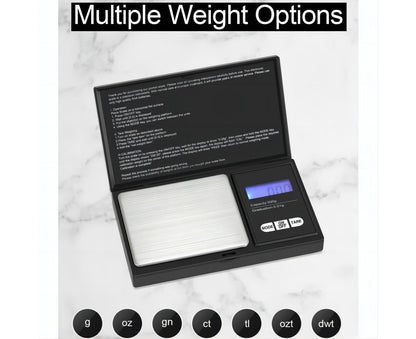 Precision Scale 0.01g, 500g/0.01g, Pocket Scale with LCD Display, Small Jewelry Scale, Kitchen Scale, V1263-JX-2492