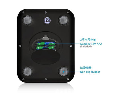 Rechargeable stainless steel electronic weighing kitchen electronic scale 5kg household food scale small gram V1263-JX-2493