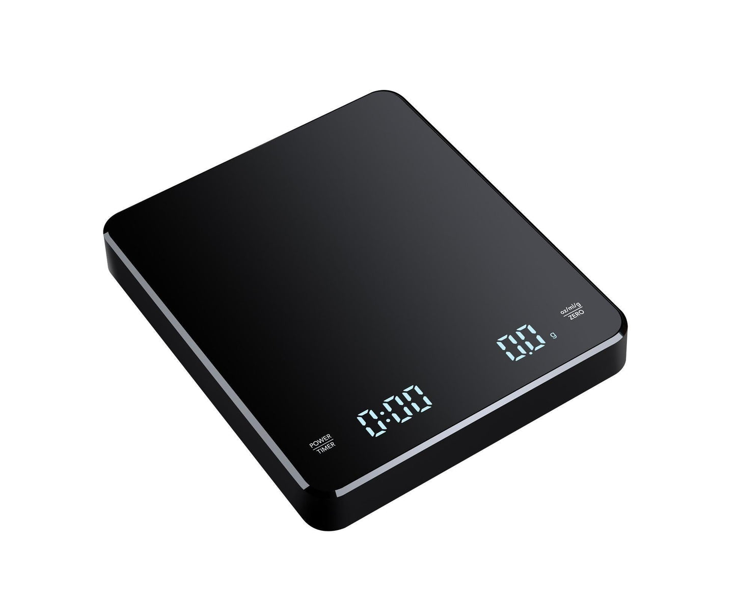 3kg/0.1g Digital Coffee Scale with Timer LED Screen Espresso Scales Rechargeable Electronic Kitchen Scale V1263-JX-2494
