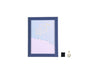 1 Set 5 Inch Photo Frame Patchwork Waterproof Thickened Decorative Foam Wall Hanging Photo Display Frame V1263-JX-2495