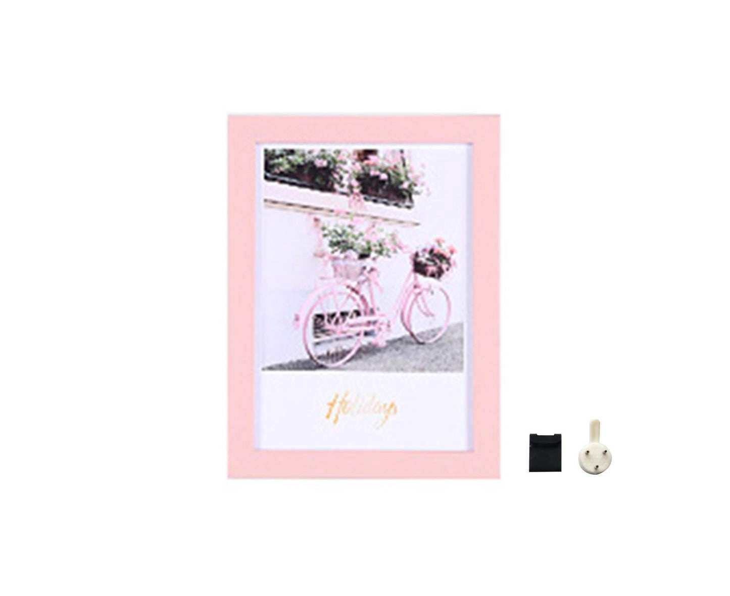 1 Set 5 Inch Photo Frame Patchwork Waterproof Thickened Decorative Foam Wall Hanging Photo Display Frame V1263-JX-2496