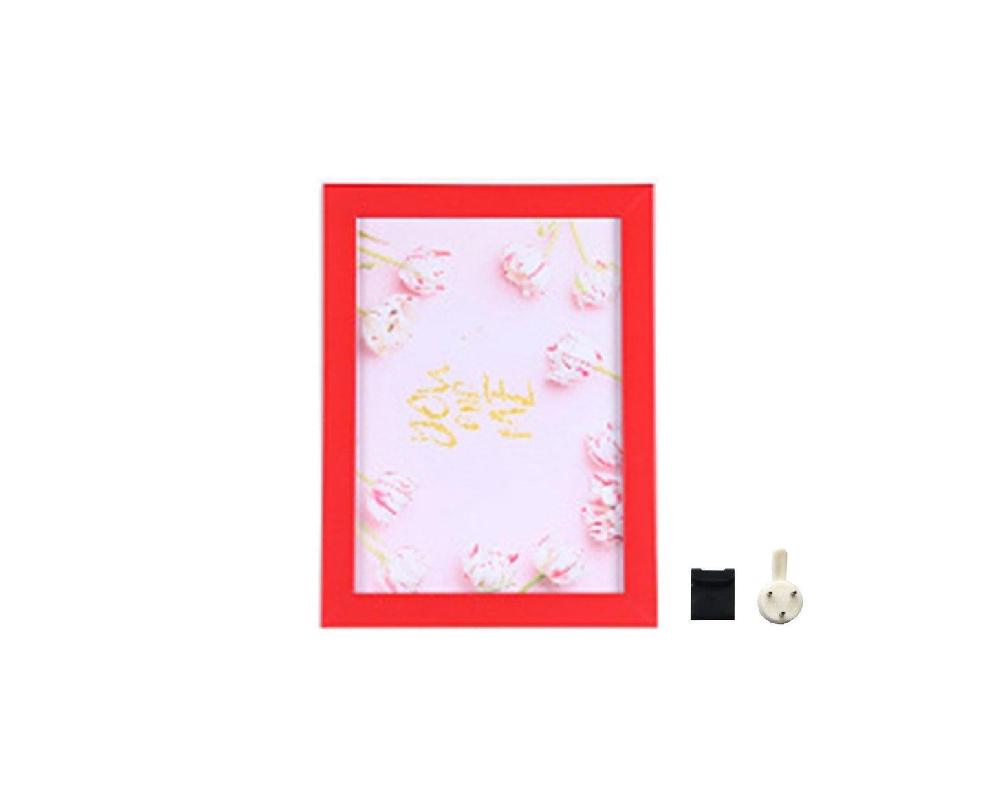 1 Set 5 Inch Photo Frame Patchwork Waterproof Thickened Decorative Foam Wall Hanging Photo Display Frame V1263-JX-2497