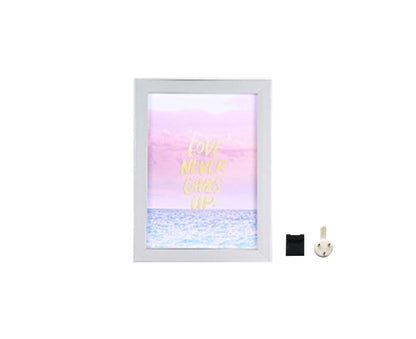 1 Set 5 Inch Photo Frame Patchwork Waterproof Thickened Decorative Foam Wall Hanging Photo Display Frame V1263-JX-2498