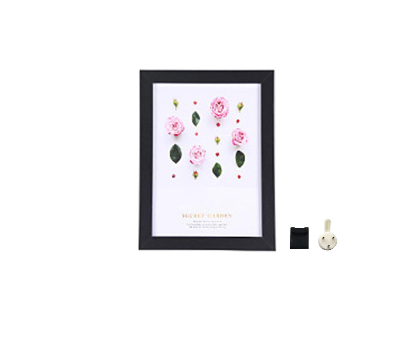 1 Set 5 Inch Photo Frame Patchwork Waterproof Thickened Decorative Foam Wall Hanging Photo Display Frame V1263-JX-2500