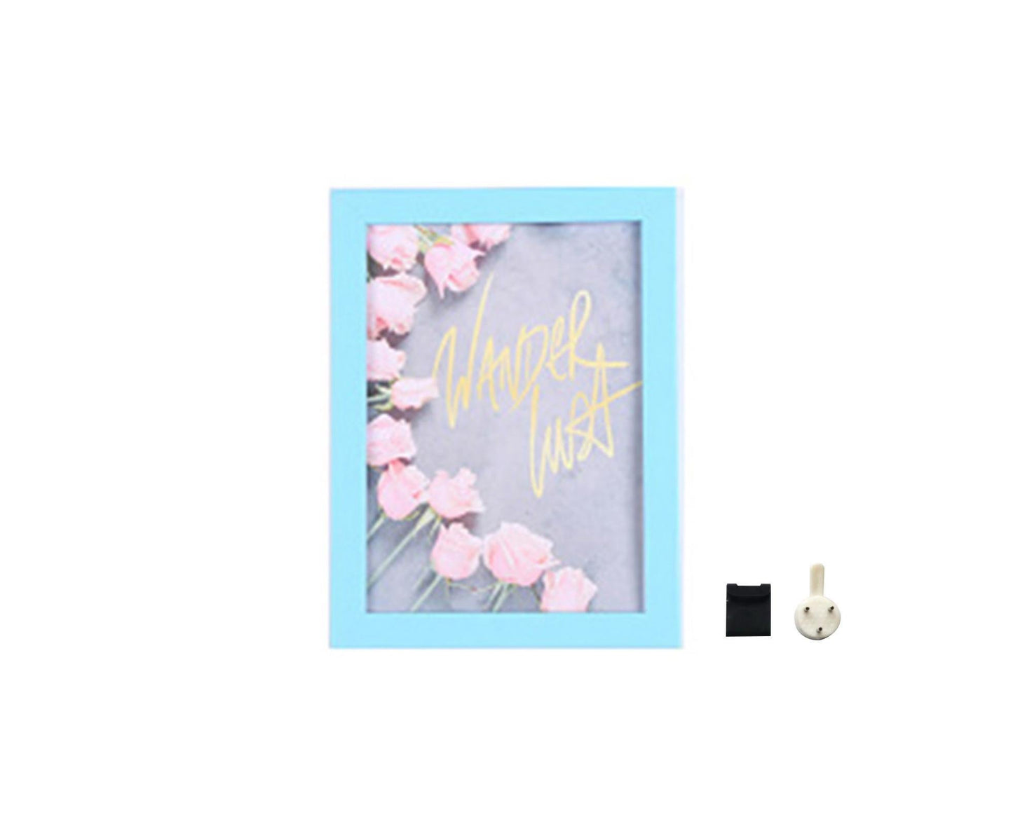1 Set 5 Inch Photo Frame Patchwork Waterproof Thickened Decorative Foam Wall Hanging Photo Display Frame V1263-JX-2501