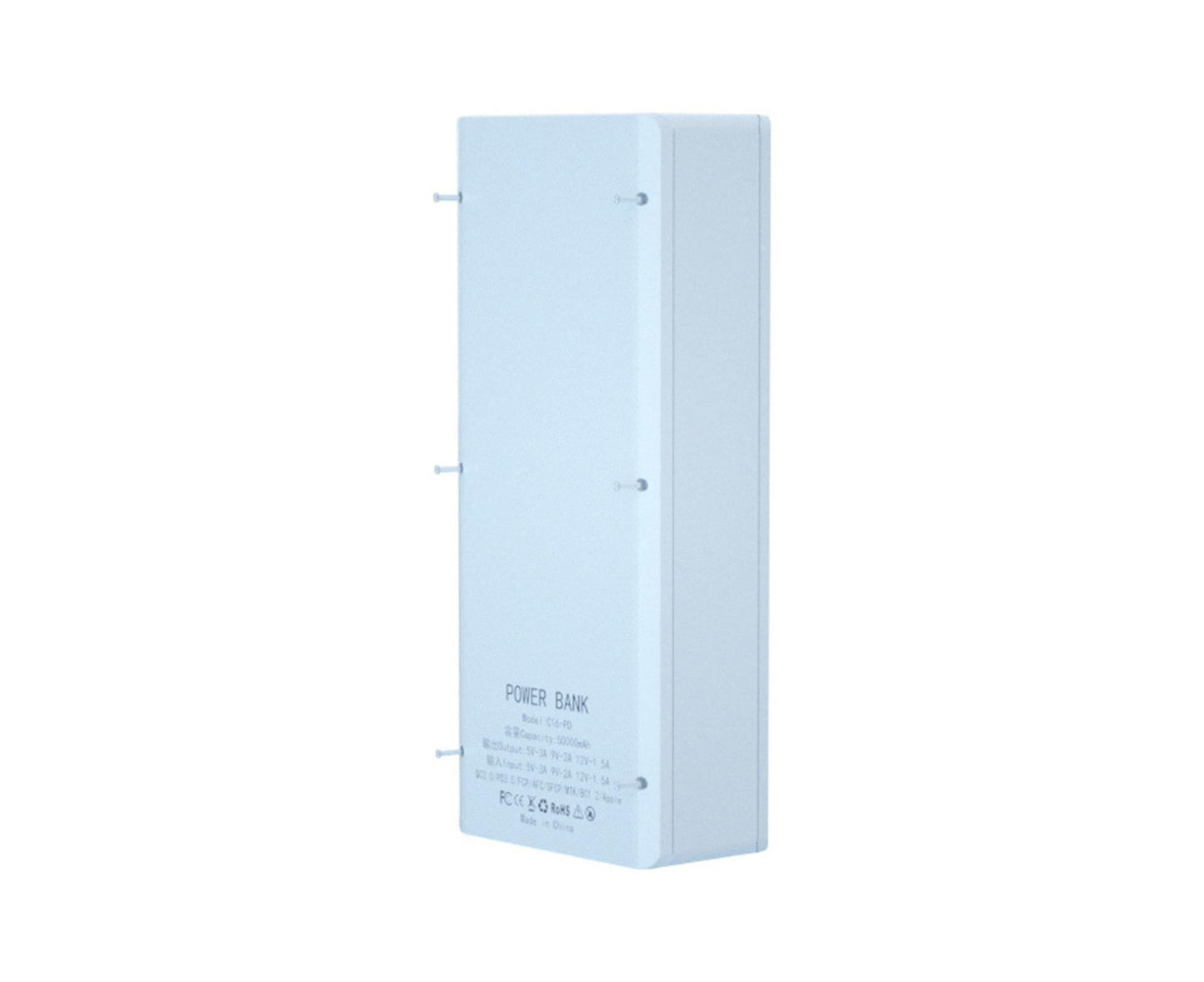 Battery Charger Case Detachable Design 5 Interfaces LCD Rechargeable Multifunctional 15W Fast Charging Easy V1263-JX-251