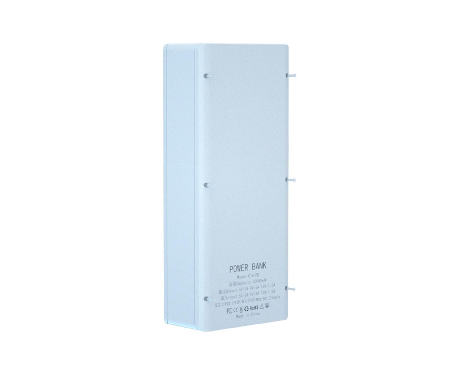 Battery Charger Case Detachable Design 5 Interfaces LCD Rechargeable Multifunctional 15W Fast Charging Easy V1263-JX-251