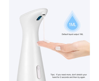 200ml Automatic Sanitizer Dispenser Quick Response Sensitive Hands Free Electric Large Capacity Dispense Soap V1263-JX-2512