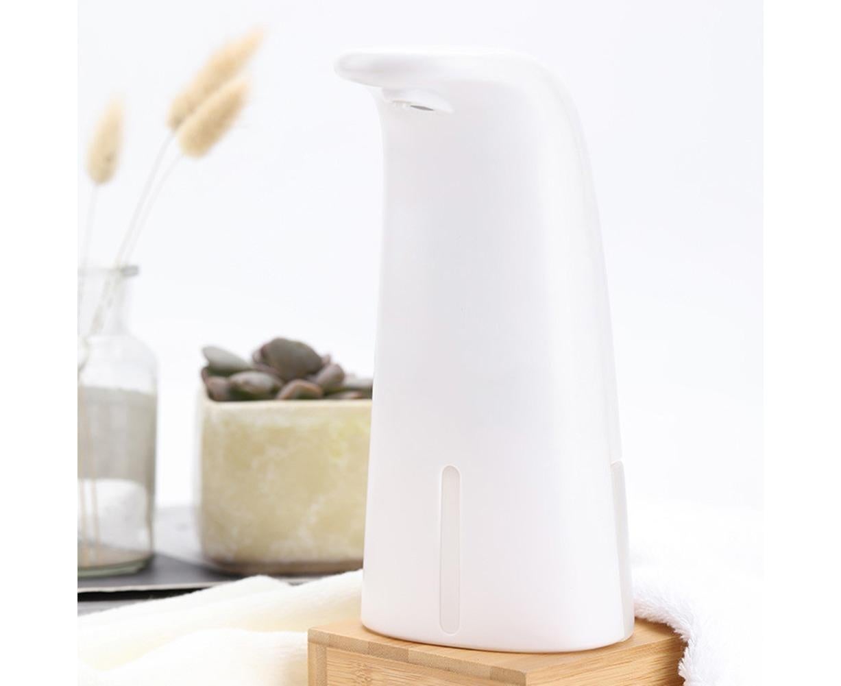 250ml Bathroom Kitchen Touchless Smart Sensor Automatic Liquid Soap Dispenser-White V1263-JX-2513
