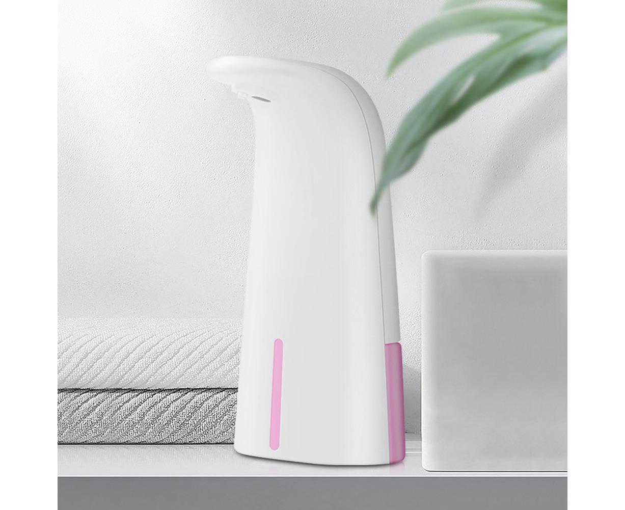250ml Bathroom Kitchen Touchless Smart Sensor Automatic Liquid Soap Dispenser-White V1263-JX-2513