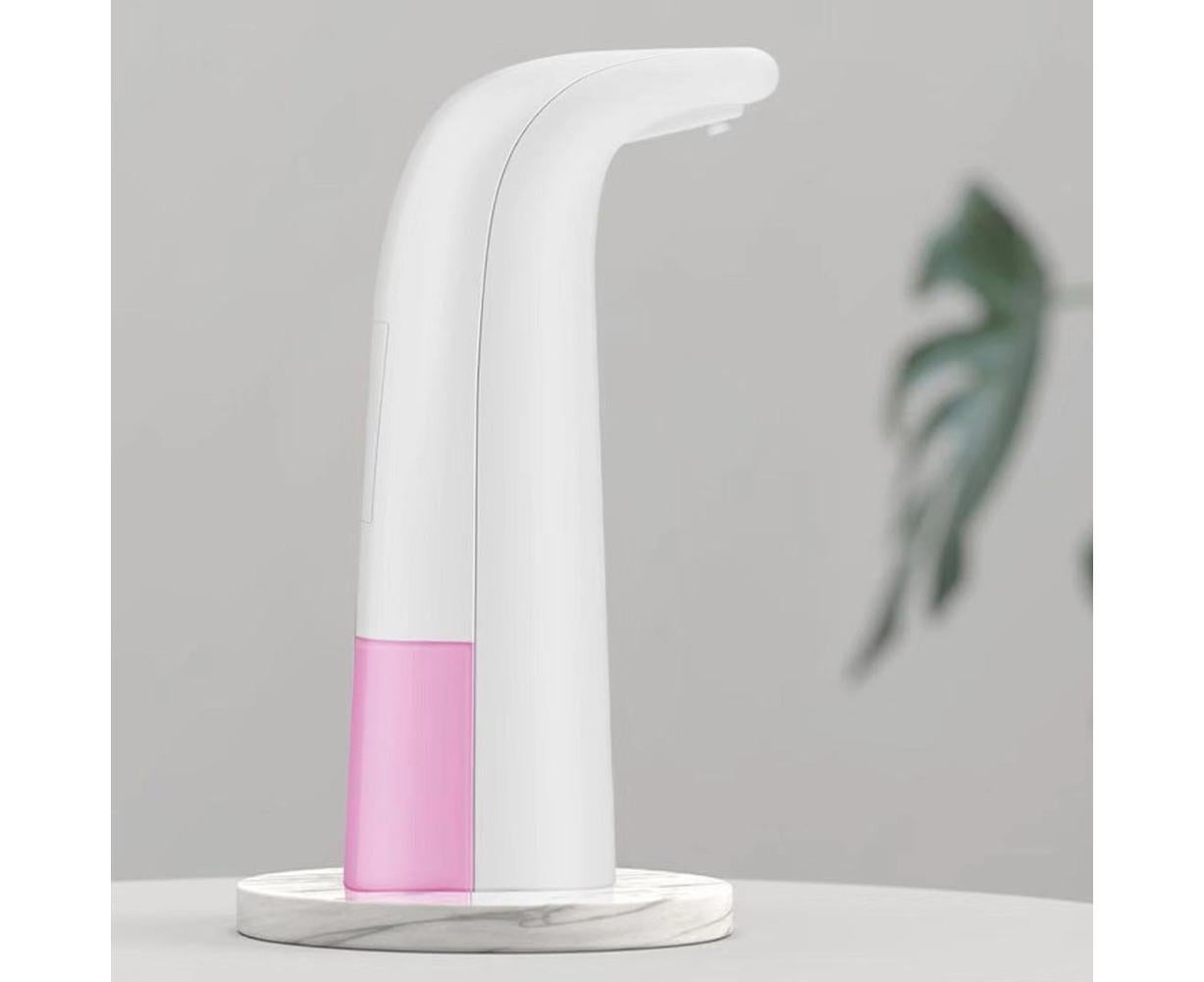 250ml Bathroom Kitchen Touchless Smart Sensor Automatic Liquid Soap Dispenser-White V1263-JX-2513