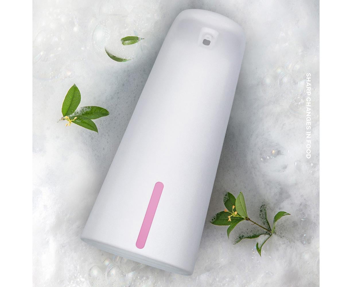 250ml Bathroom Kitchen Touchless Smart Sensor Automatic Liquid Soap Dispenser-White V1263-JX-2513