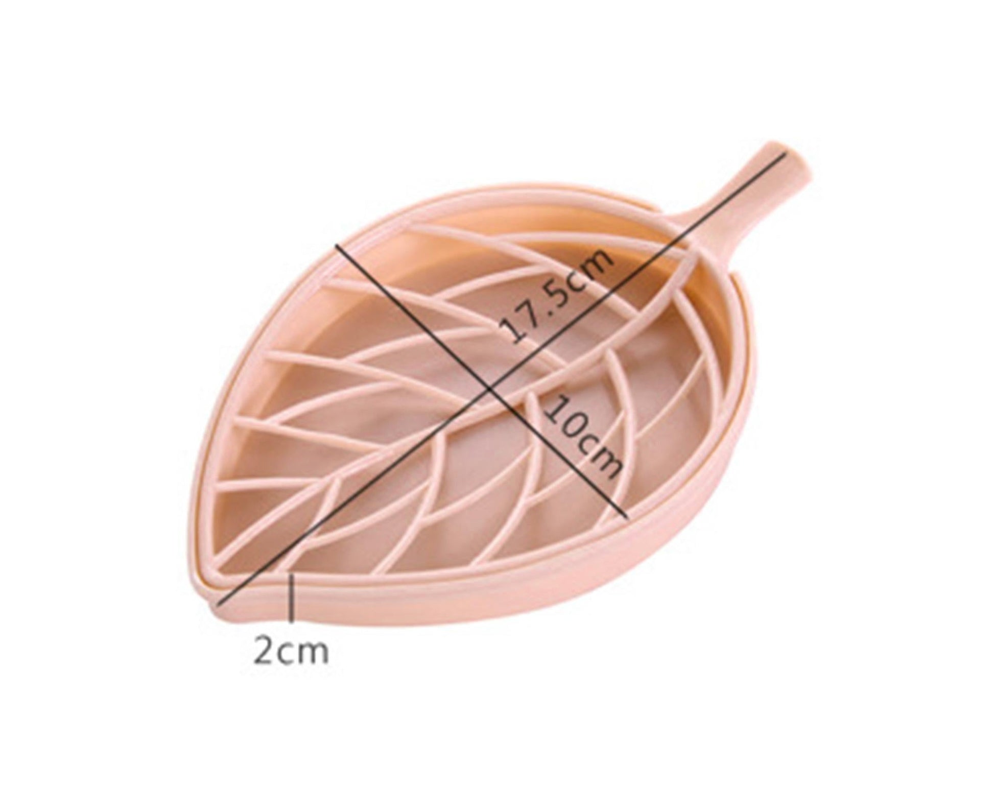 2Pcs Soap Drain Boxes Creative Shape Drainage Design High Durability Dual Layer Store Soaps Punch Free V1263-JX-2516