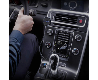 Bluetooth Wireless Receiver Adapter Dongle for Car Stereo Audio Speaker Charger - Black V1263-JX-252