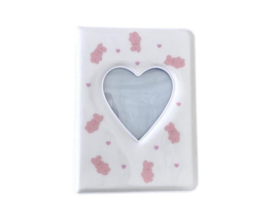 3 Inch 40 Pockets Card Book Waterproof Mini Cartoon Animal Photo Album Storage Pouch Dormitory Supplies V1263-JX-2520
