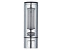 400ml Liquid Soap Dispenser Sturdy Press Type Wall Mounted Hand Wash Soap Dispenser for Bathroom-Silver V1263-JX-2538