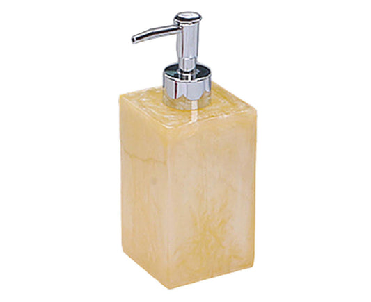 500ml Empty Hand Sanitizer Bottle Refillable Versatile Resin Marbling Press Lotion Dispenser for Bathroom V1263-JX-2542