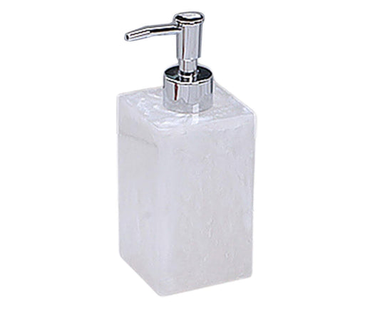 500ml Empty Hand Sanitizer Bottle Refillable Versatile Resin Marbling Press Lotion Dispenser for Bathroom V1263-JX-2543