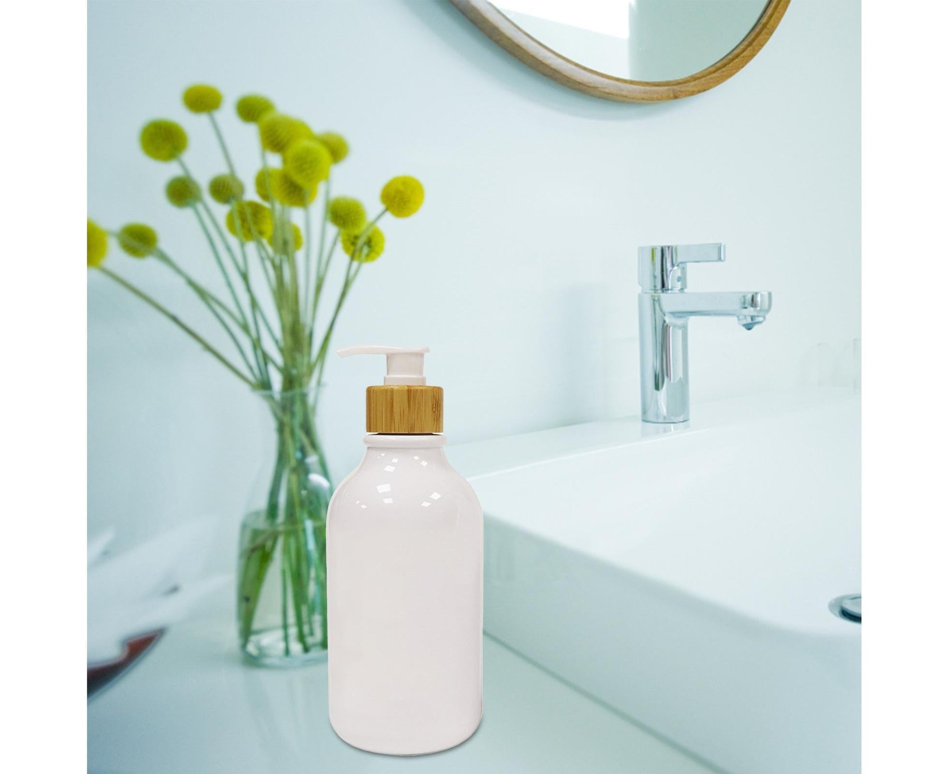 500ml Soap Dispenser Leak-proof Empty PET Sealed Well Shampoo Dispenser Bottle for Shower V1263-JX-2544