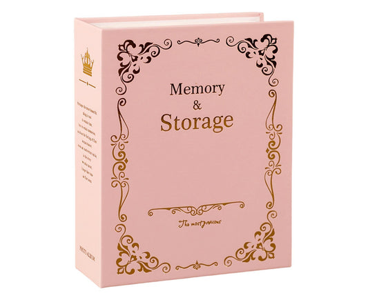 6 Inch Photo Album Bronzing Design Antiging Inserted Type Storing 100 Pockets Family Memory DIY Vintage V1263-JX-2546