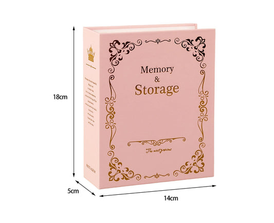 6 Inch Photo Album Bronzing Design Antiging Inserted Type Storing 100 Pockets Family Memory DIY Vintage V1263-JX-2547