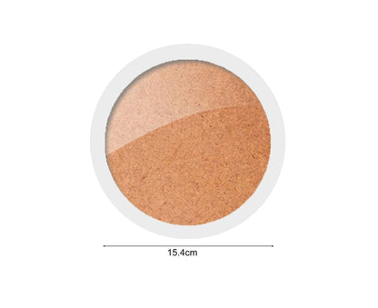 6inch Photo Frame Smooth Surface Fine Workmanship Round Wall Mounted Picture Storage Holder Home Supply - V1263-JX-2549