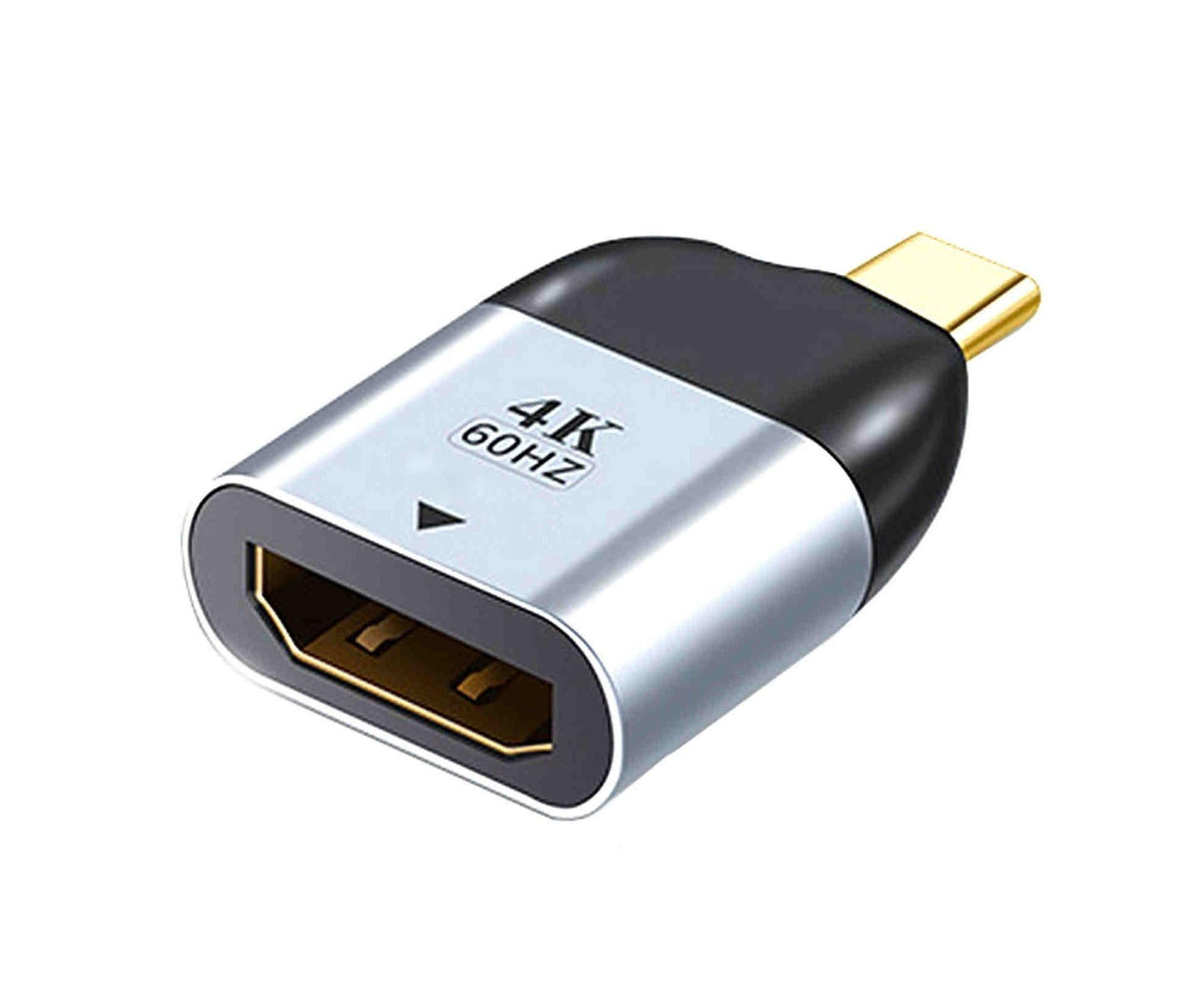 Compatible USB Type C to HDMI-compatible Cable 4K 60HZ Converter Adapter for Thunderbolt 3 - Grey V1263-JX-256