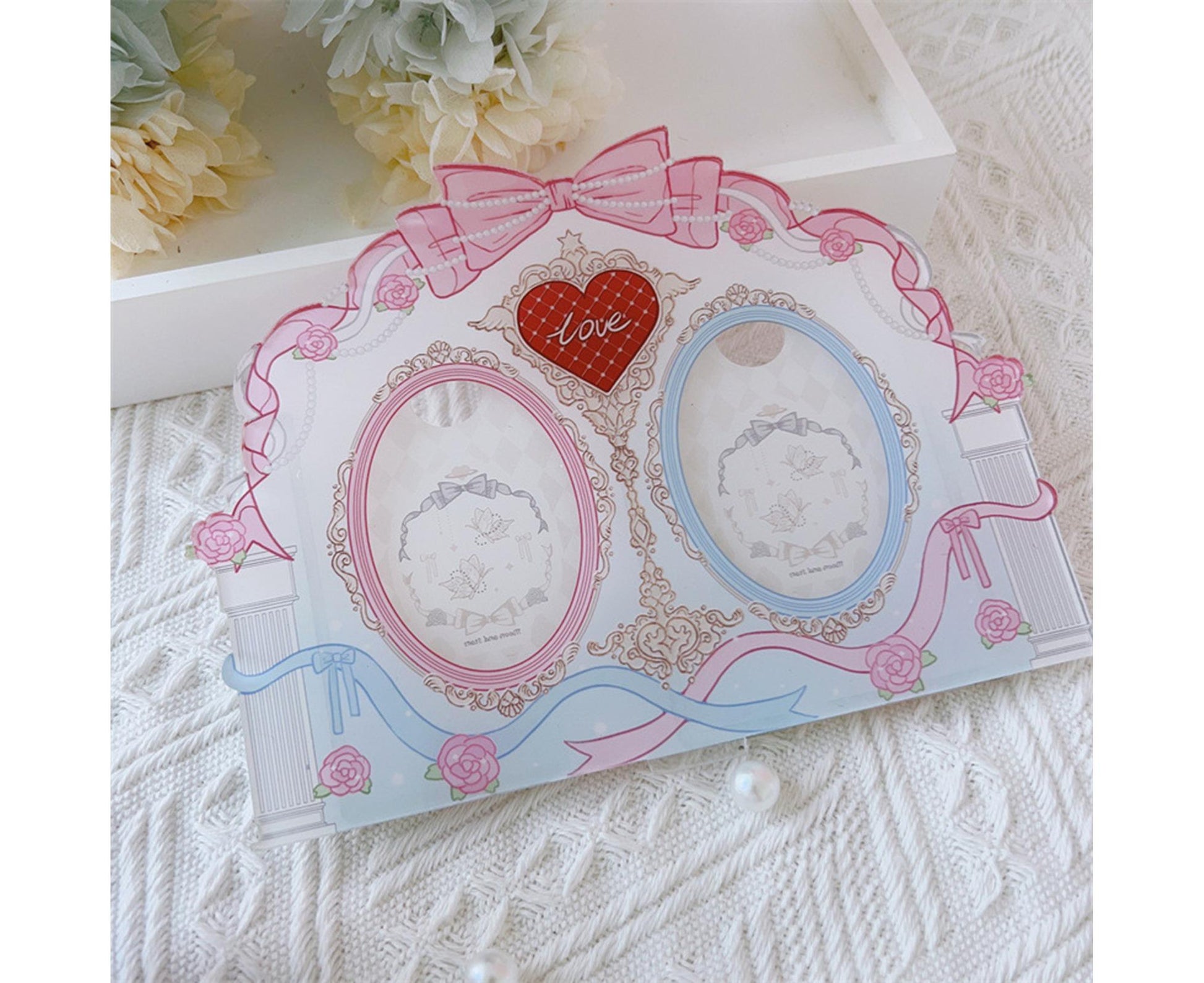 Acrylic Standing Photo Frame Stylish Desktop Decor Sturdy Dustproof Waterproof for Your Favorite Photos V1263-JX-2567