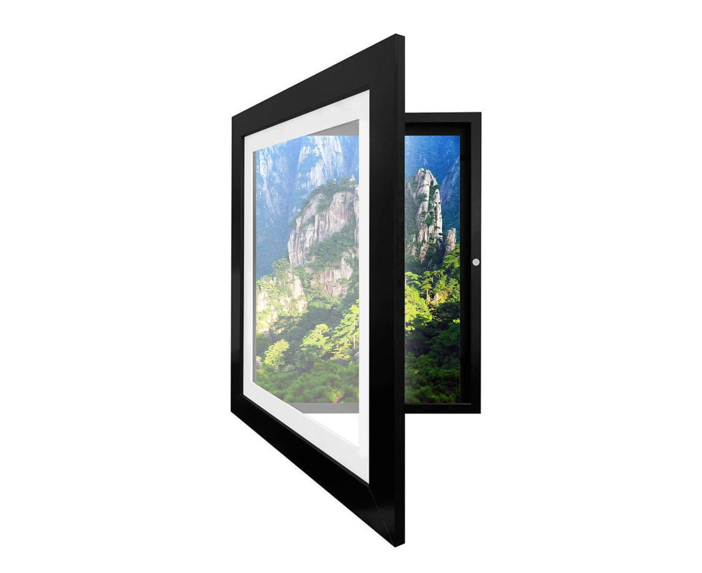 babies Art Frame Front Opening Changeable Wood grip Seal Picture Photo Display Storage Frame Home Supplieslack V1263-JX-2573
