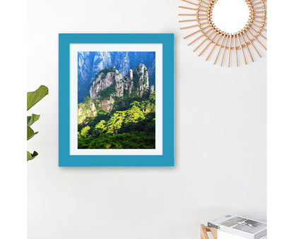 babies Art Frame Front Opening Changeable Wood grip Seal Picture Photo Display Storage Frame Home Supplieslue V1263-JX-2574