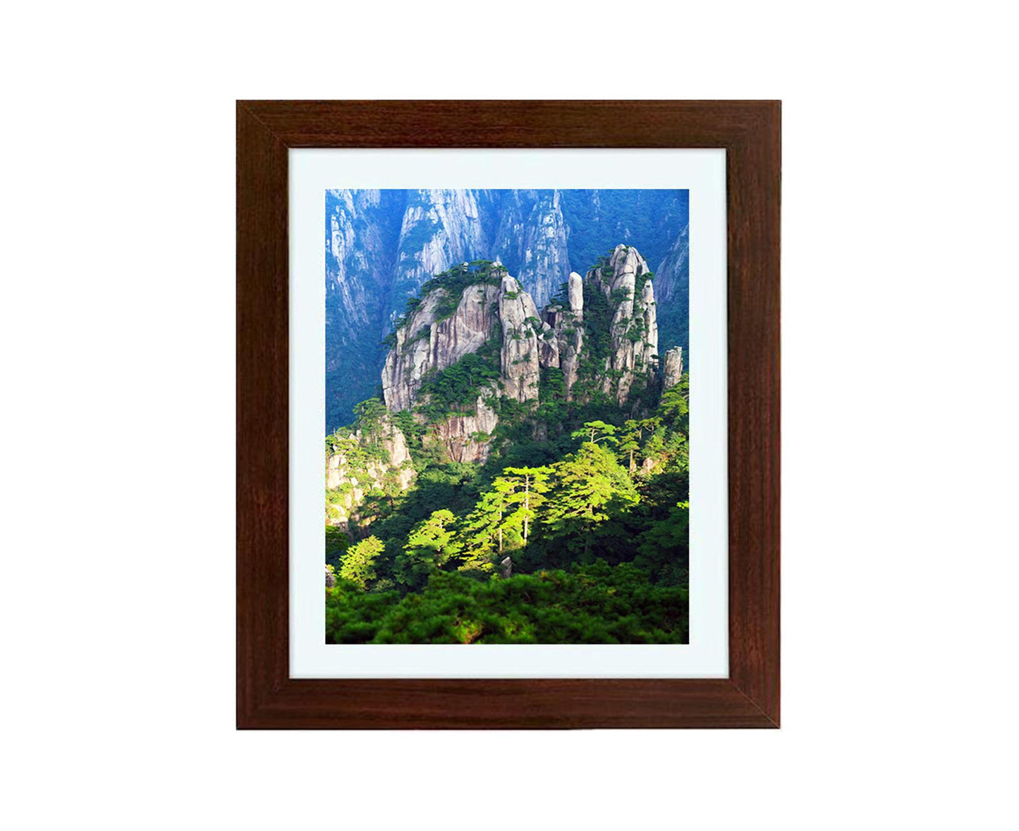 babies Art Frame Front Opening Changeable Wood grip Seal Picture Photo Display Storage Frame Home Suppliesrown V1263-JX-2575