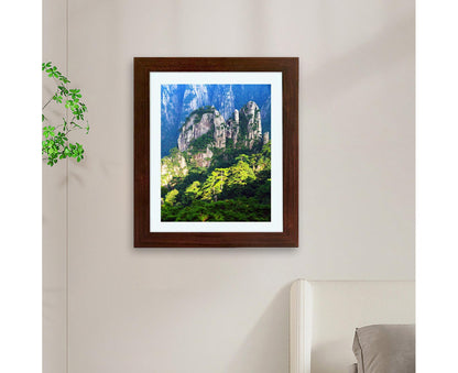 babies Art Frame Front Opening Changeable Wood grip Seal Picture Photo Display Storage Frame Home Suppliesrown V1263-JX-2575