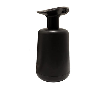 Bathroom Kitchen Lotion Shampoo Liquid Soap Dispenser Plastic Storage Bottle-Black V1263-JX-2581
