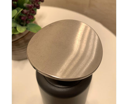 Bathroom Kitchen Lotion Shampoo Liquid Soap Dispenser Plastic Storage Bottle-Black V1263-JX-2581