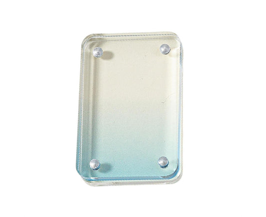Card Brick grip Suction Transparent Visible DIY Store Photos Gradient Color Flowing Sand Mahjong Size Card V1263-JX-2583