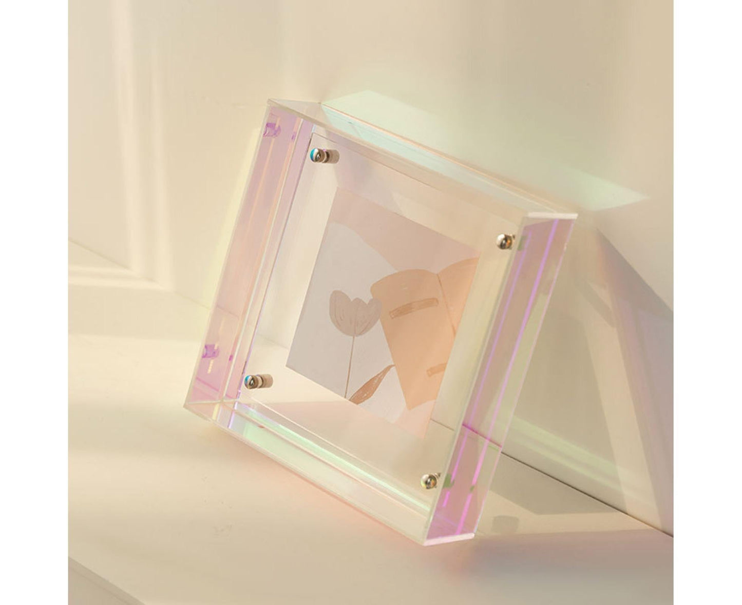 Dazzling Acrylic Photo Frame Ornaments Printing And Framing Creative Picture Frame Display DIY Wash Photos V1263-JX-2587