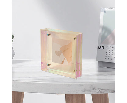 Dazzling Acrylic Photo Frame Ornaments Printing And Framing Creative Picture Frame Display DIY Wash Photos V1263-JX-2587