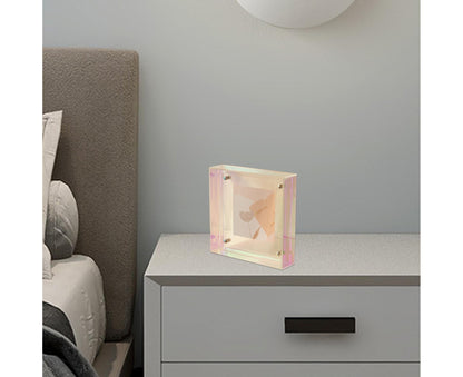 Dazzling Acrylic Photo Frame Ornaments Printing And Framing Creative Picture Frame Display DIY Wash Photos V1263-JX-2587