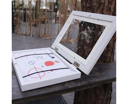 Flip Photo Frame Front Opening Picture Display Artwork Easy to Use Versatile Design Picture Display Stands - V1263-JX-2596