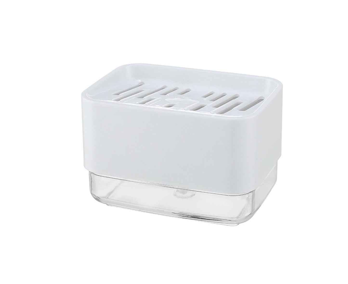Innovative Dish Soap Dispenser Decorative HIPS 2 in 1 Liquid Detachable Soap Storage Case Holder for V1263-JX-2602