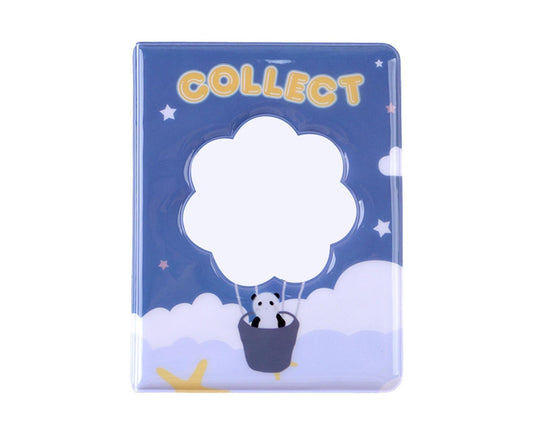 Inserted Type Photo Album Waterproof 36 Pockets Souvenir Not-yellowing Picture Book for Photograph-Blue V1263-JX-2603