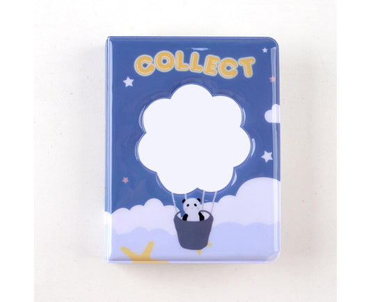 Inserted Type Photo Album Waterproof 36 Pockets Souvenir Not-yellowing Picture Book for Photograph-Blue V1263-JX-2603