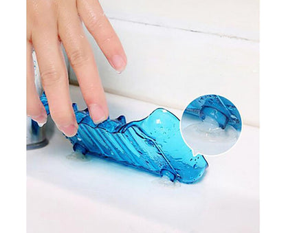 Kitchen Basin Sink Soap Dish Tray Water Draining Holder Suction Cup Bathroom Box-Pink V1263-JX-2604