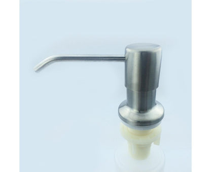 Kitchen Bathroom Stainless Steel Pump Lotion Sink Soap Dispenser Press Bottle V1263-JX-2605