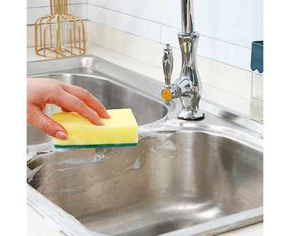 Kitchen Soap Dishwashing Detergent Press Dispenser Sponge Cleaning Pad Container-White V1263-JX-2606