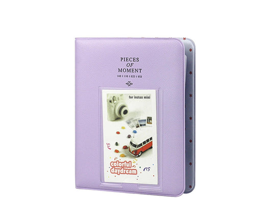 Large Capacity Photo Album Bright Color Compact Mini Picture Collect Book Postcard Holder for Students - V1263-JX-2607
