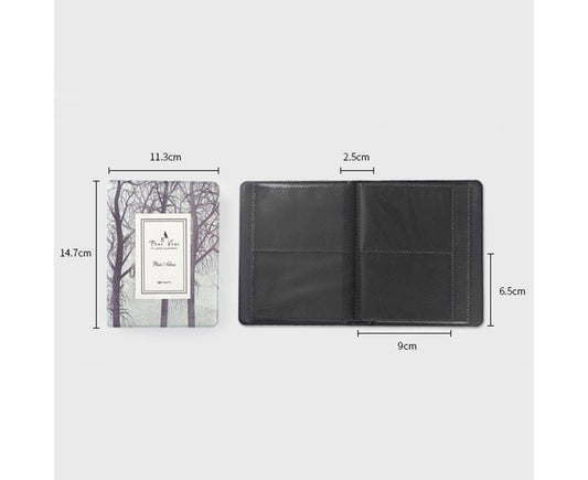 Photo Album High Capacity Dust-proof Inserted Type 64 Pockets 3 Inch Picture Storage Book for Home V1263-JX-2614