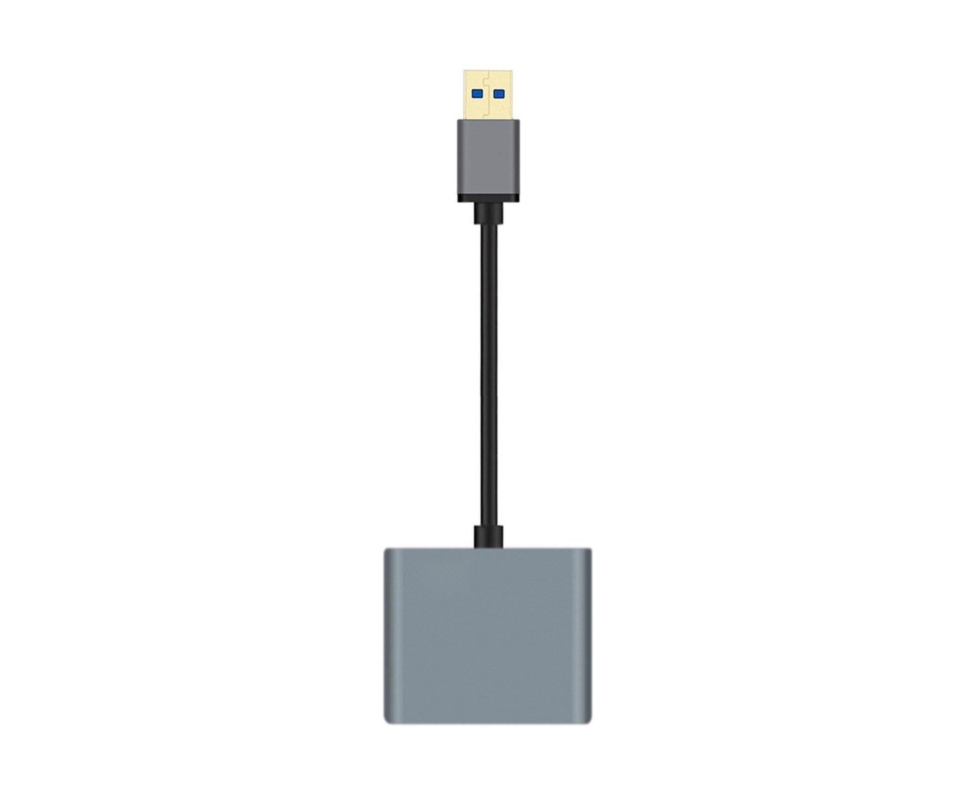 HDMI-compatible to USB High Clarity Board Game Record Live Streaming Broadcast Video Capture Card - Grey V1263-JX-262