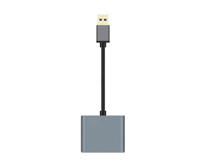 HDMI-compatible to USB High Clarity Board Game Record Live Streaming Broadcast Video Capture Card - Grey V1263-JX-262