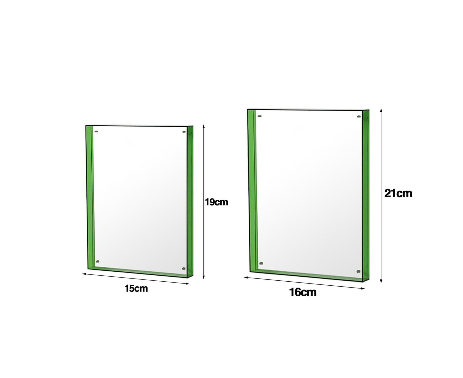 Photo Frame Vibrant Floating Acrylic Picture Frame Desk Wall Art Frame for Gallery Home Office V1263-JX-2623